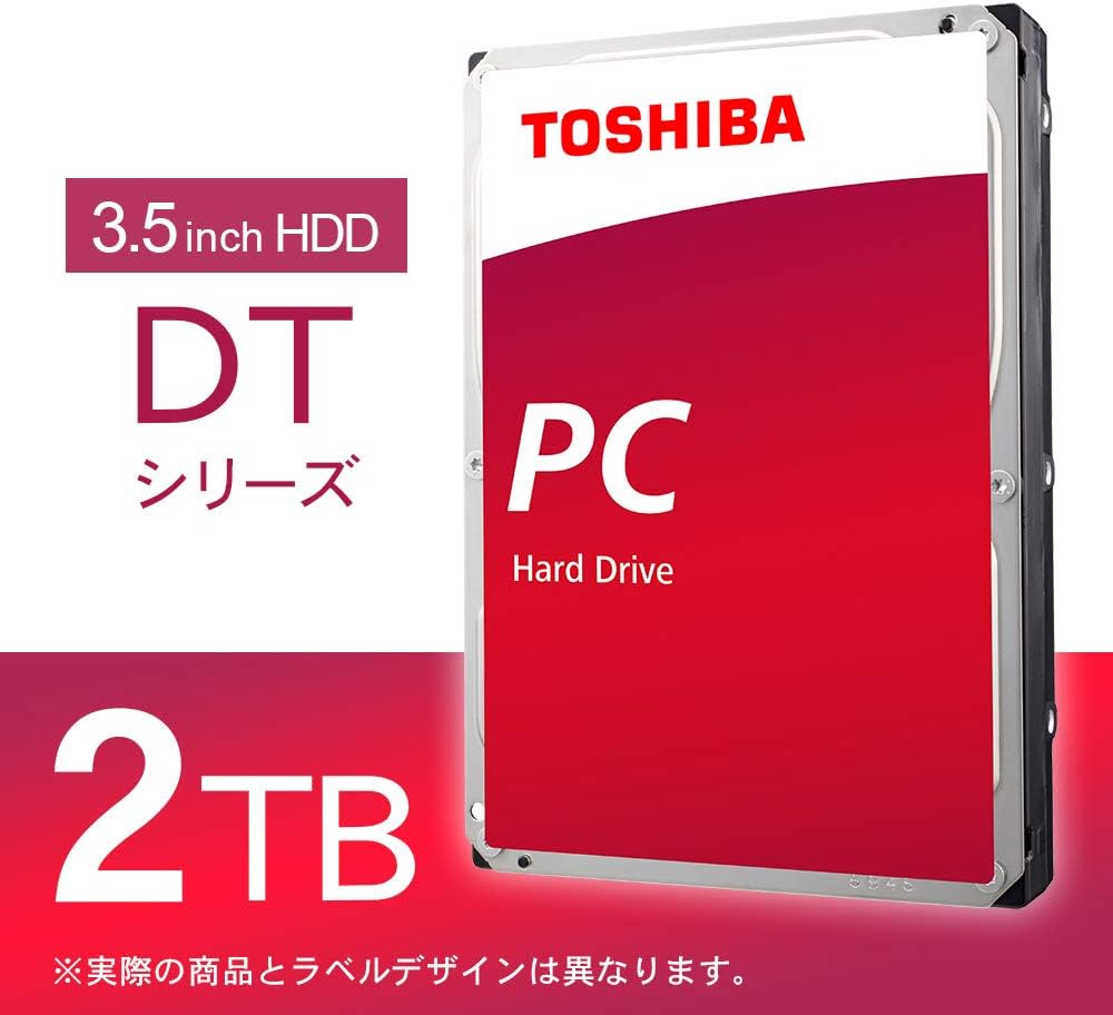 Amazon | 東芝 HDD 2TB 内蔵ハードディスク 3.5インチ 省電力モデル