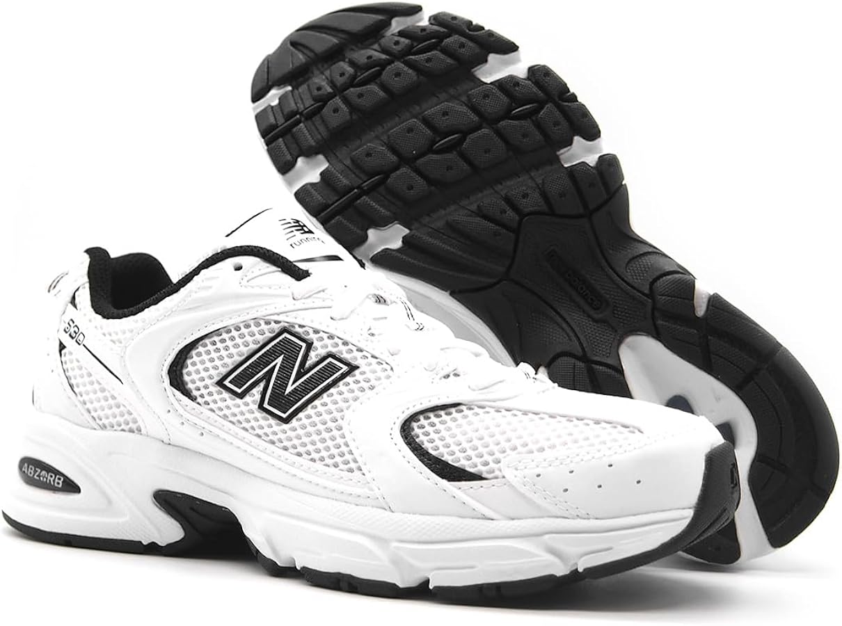 Amazon | [ニューバランス] MR530EWB WHITE/BLACK MR530 Dワイズ
