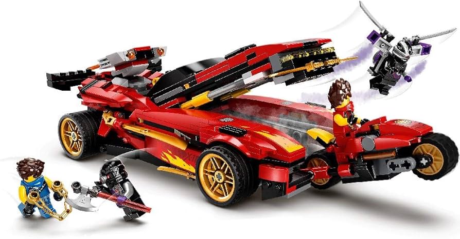 LEGO 71737 Ninjago The Ninja Charger X-1, Building Sets - Amazon