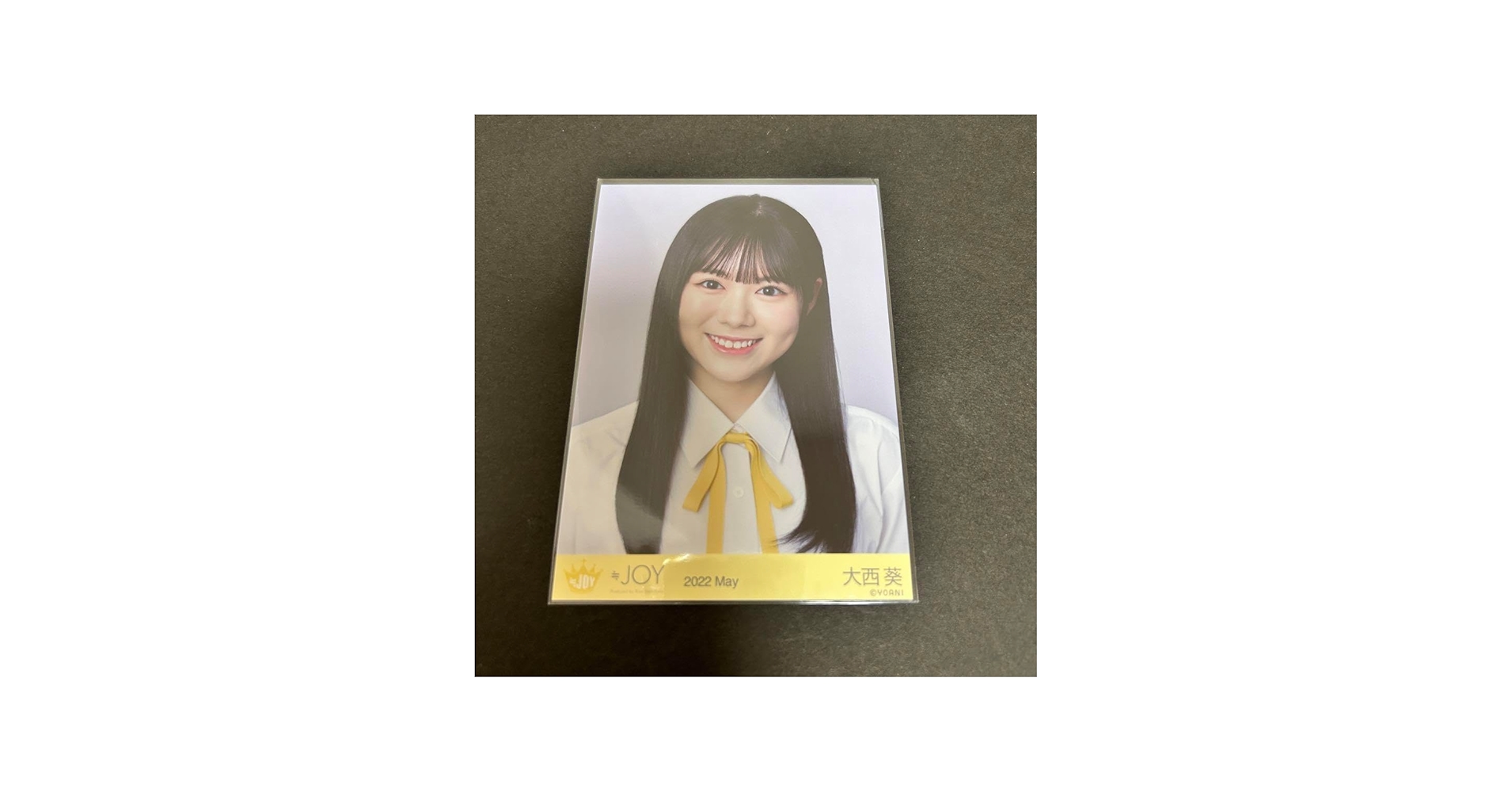 Amazon.co.jp: 大西葵 ニアジョイ 生写真 初期制服 ヨリ : おもちゃ