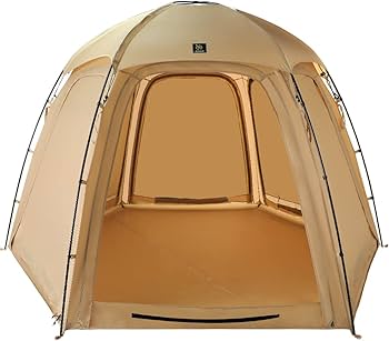 Amazon | deerestガーデンテントRain Melodie六角形ドムテント 3 人用