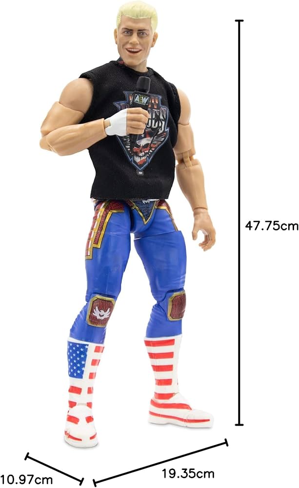 Amazon.co.jp: All Elite Wrestling AEW Cody Rhodes UNRIVALED