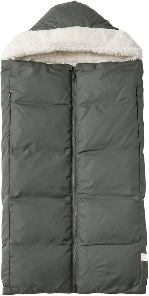 Amazon.co.jp: MARLMARL ダウンベビーカバー baby cover 3 charcoal