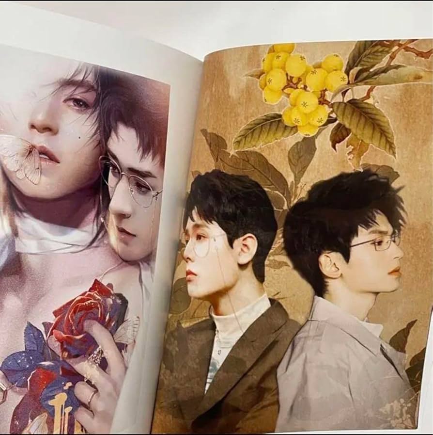 山河令 張哲瀚 龔俊 2024年+2025年卓上カレンダー 山河令 張哲瀚 龔俊