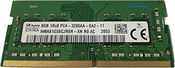 Hynix 8GB DDR4 PC4-25600 3200MHz 260-pin SODIMM ram memory at