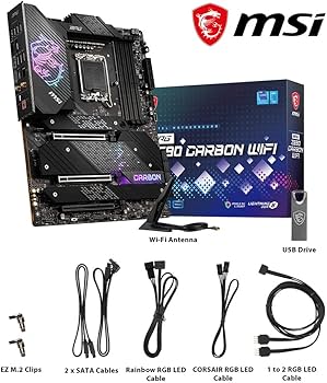 Amazon | MSI MPG Z690 Carbon Intel Z690 LGA 1700 ATX DDR5-SDRAM