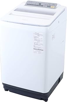 Amazon.co.jp: パナソニック 8kg 全自動洗濯機 乾燥2㎏ ホワイト NA