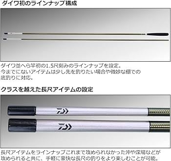 Amazon | ダイワ(DAIWA) HERA(ヘラ) V 8 | ダイワ(DAIWA) | へら・鯉竿