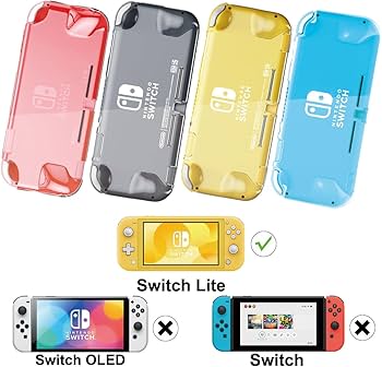 Amazon.com: Protective Case for Nintendo Switch Lite, Hard Case