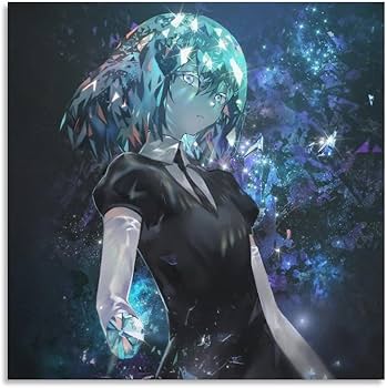 Amazon.co.jp: ポスター 宝石の国 フォスフォフィライト 絵画 壁掛け