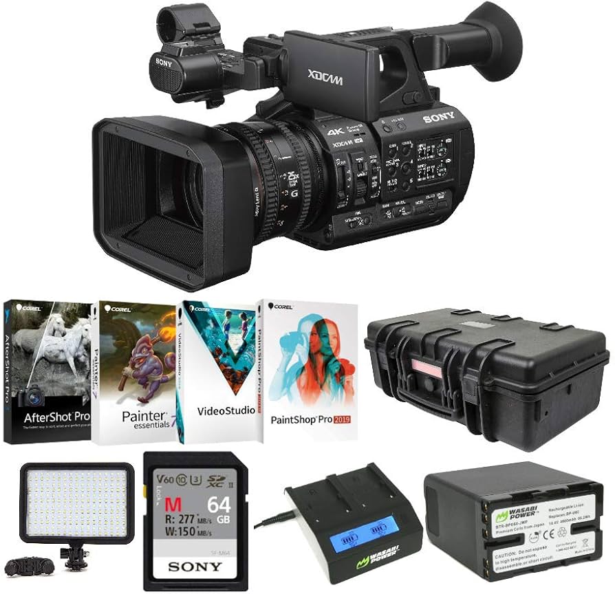 Amazon.com : Sony PXW-Z190 4K 3-CMOS 1/3-inch Sensor XDCAM