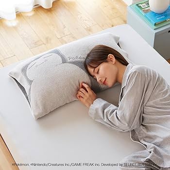 Amazon｜[ポケモンスリープ×昭和西川] 枕カバー のびのびピロータオル