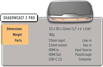 Amazon.co.jp: Genki ShadowCast 2 Pro 強力な外部4K60入出力