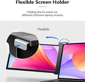 Amazon.co.jp: 10/12.2/13.3 インチトリプルモニター、複数のポートを