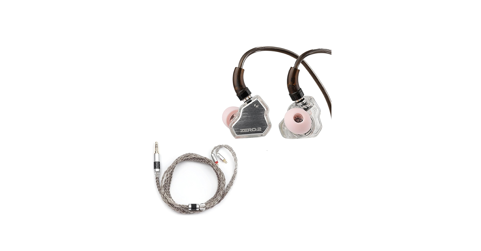 Amazon.com: Linsoul 7Hz x Crinacle Zero:2 in Ear Monitor（Silver +