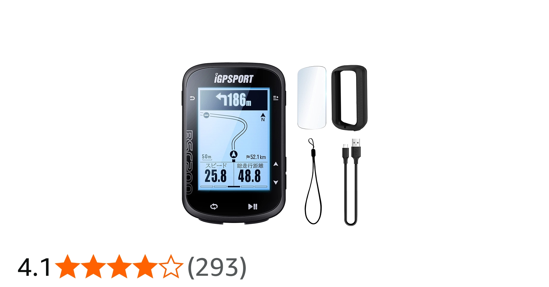 Amazon | iGPSPORT BSC300 サイクルコンピュータ GPS 自転車 サイコン