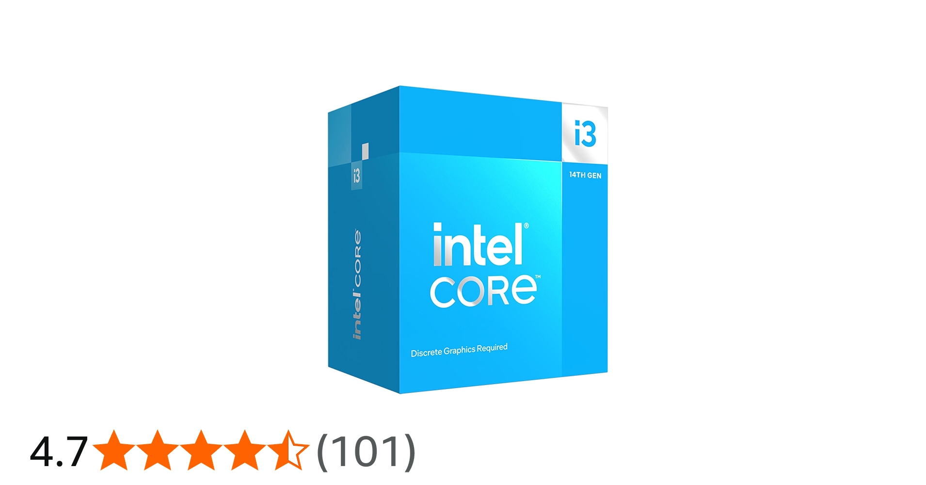 Amazon | Intel Core i3-14100F デスクトッププロセッサー 4コア (4 P