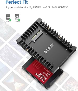 ORICO 2.5 3.5インチアダプター WD Blue 500GB SSD Amazon.com: ORICO