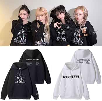 Amazon.co.jp: AESPA グッズ パーカー 2024ツアー SYNK Hyper Parallel