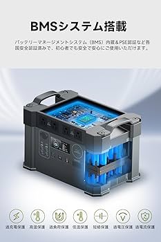 Amazon.co.jp: ALLPOWERS S2000 PRO+ ポータブル電源 2400W 1451.6WH大