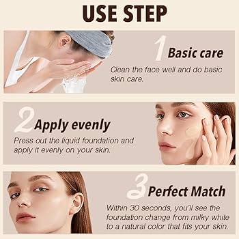 Amazon.com : Foundation 4 in 1 - Color Changing Foundation, Medium