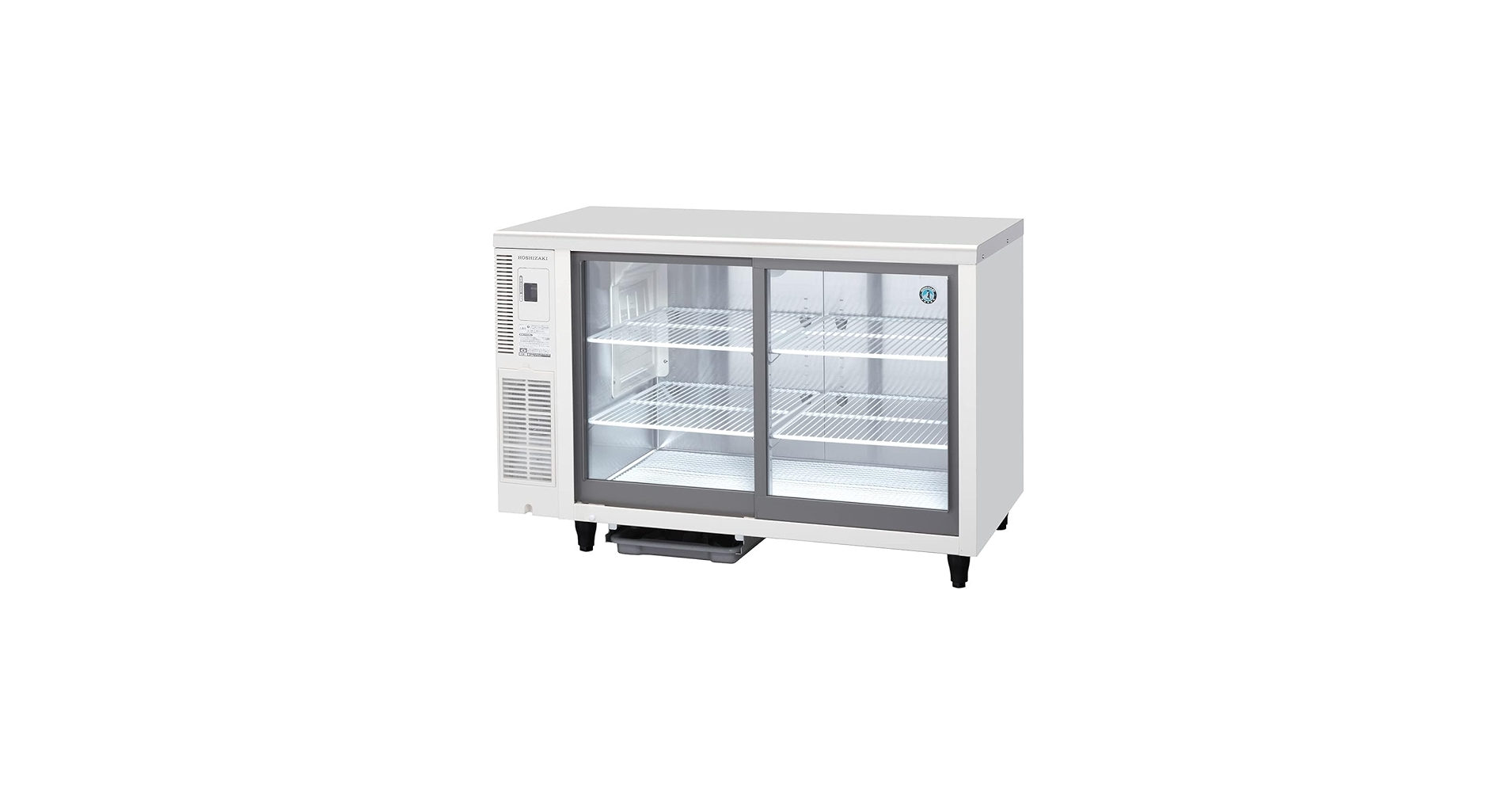 Amazon | テーブル型小形冷蔵ショーケース ホシザキ RTS-120SND 内装