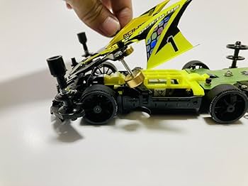 Amazon | ミニ四駆MSフレキ完成品 2軸ATピボット セイchan式アンカー