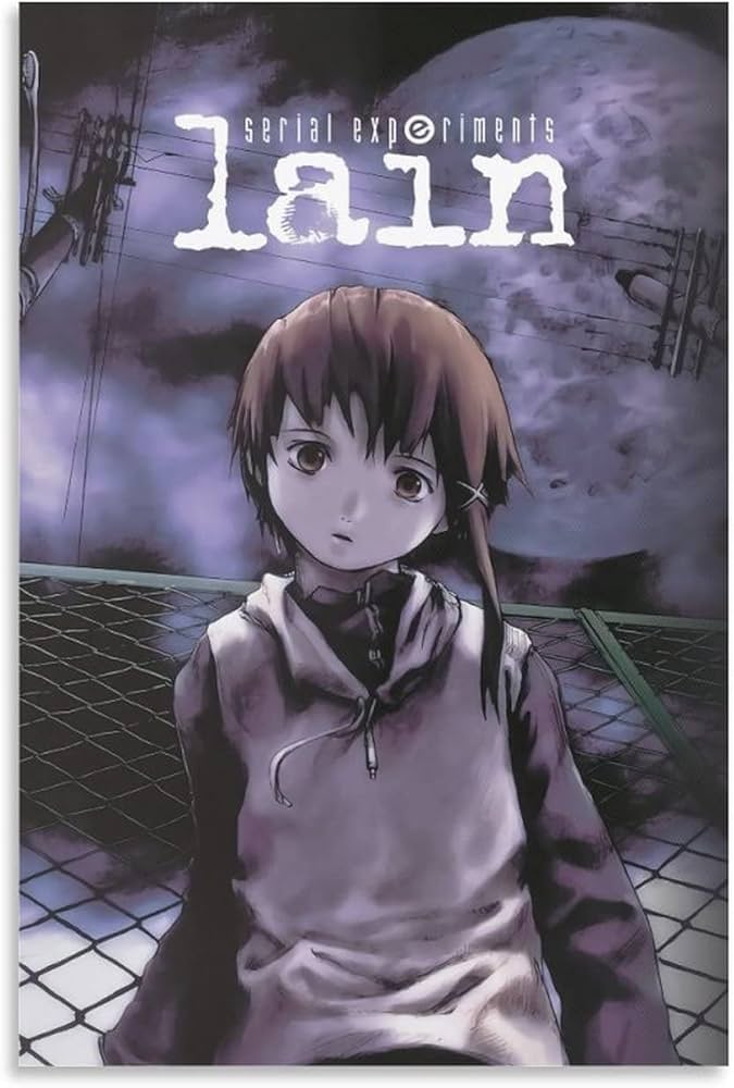 Amazon.co.jp: WEERSHUN シリアル実験 Lain アニメポスター 部屋 美的