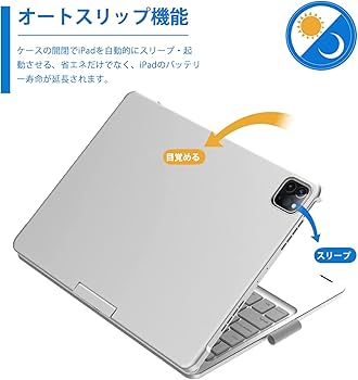 Amazon.co.jp: 【2025新型】iPad Pro 11インチキーボード M4 2024 M5