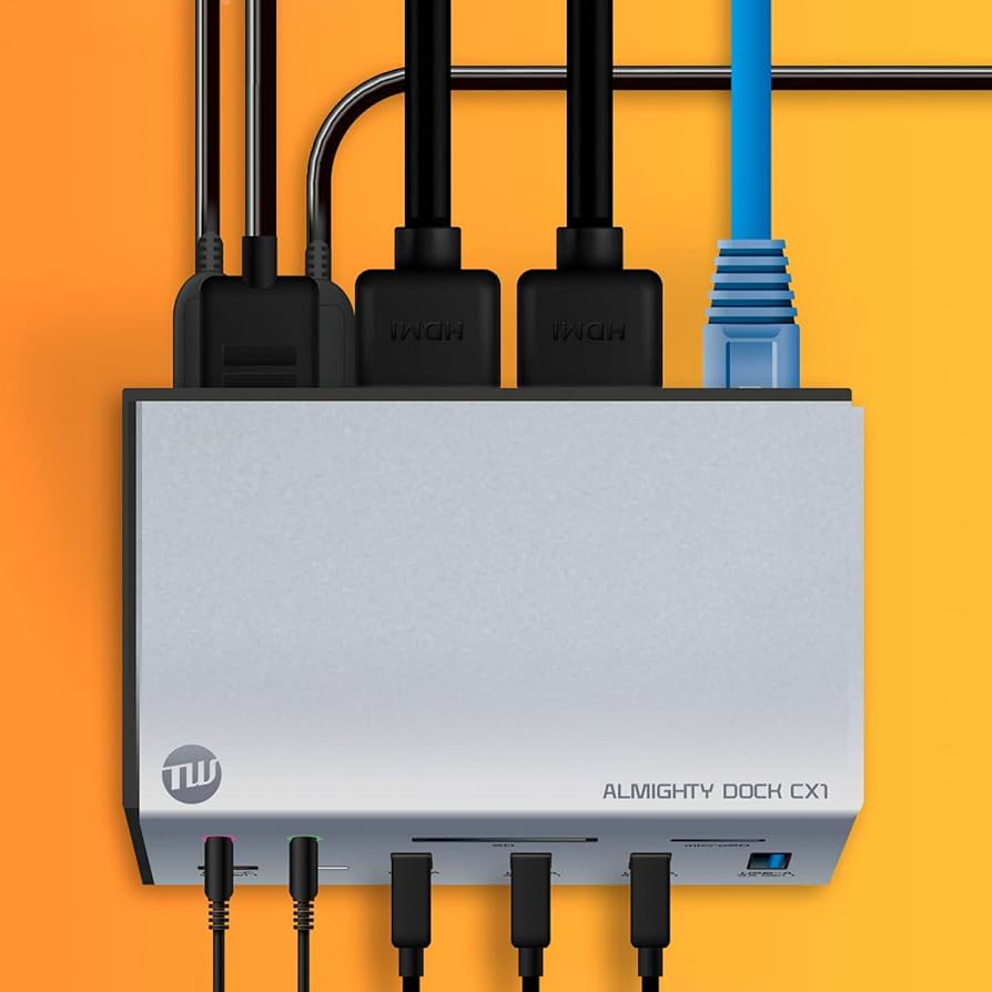 Amazon | TUNEWEAR ALMIGHTY DOCK CX1 17-in-1 USB-Cハブ 最大3画面