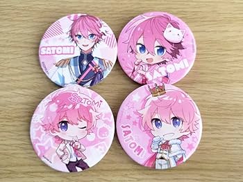 さとみくん缶バッジ さとみくん 缶バッジ