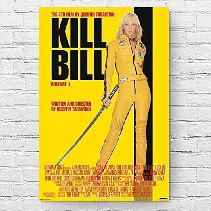 Amazon.co.jp: 映画ポスター キルビル Kill Bill クエンティン