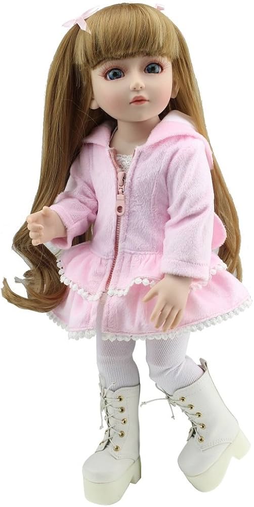 Amazon.co.jp: Funny House 18インチ（45CM）ビニール人形 女の子