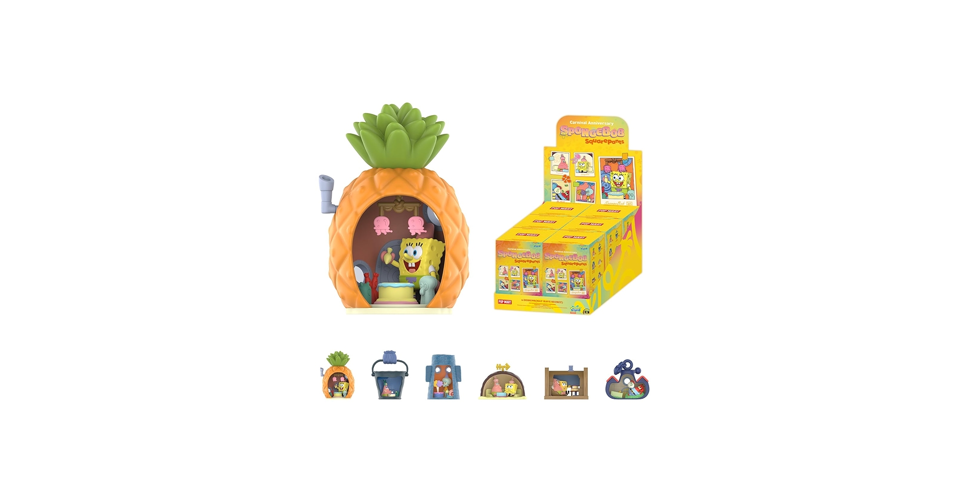 Amazon.co.jp: POP MART SpongeBob SquarePants Carnival Anniversary