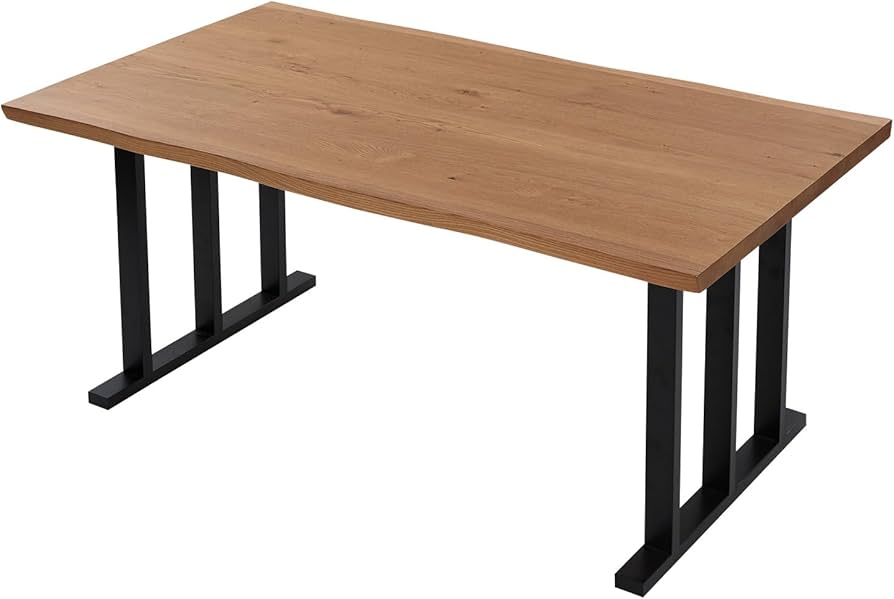 Amazon｜LOWYA ロウヤ ダイニングテーブル 幅160cm おしゃれ デスク