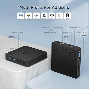 Amazon.com: Bmax B1 Pro Mini PC, Intel Gemini Lake N4000, 8GB