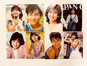 Amazon.co.jp: 昭和アイドル 岡田有希子 L判 46枚セット : おもちゃ