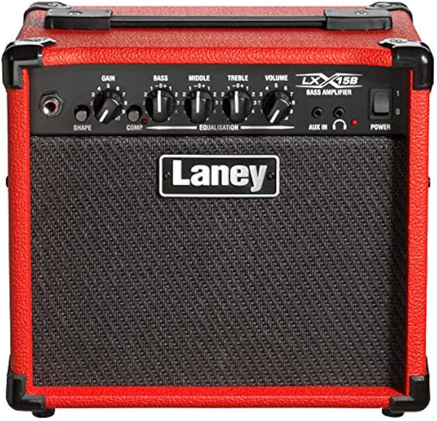 Amazon.co.jp: Laney (レイニー) ベースアンプ LX15B Red ベース用