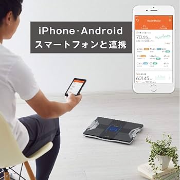 Amazon | タニタ 体組成計 スマホ 日本製 ブラック RD-906 BK 医療分野
