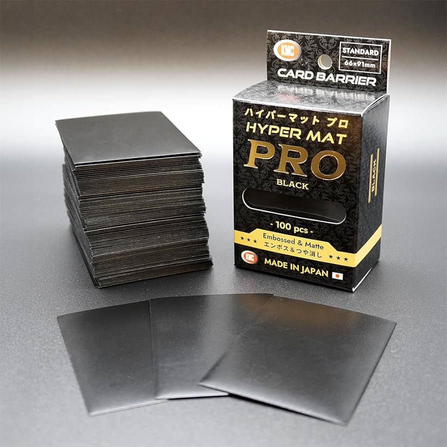 Amazon | KMC カードバリアー ハイパーマット プロ ブラック | トレカ 通販