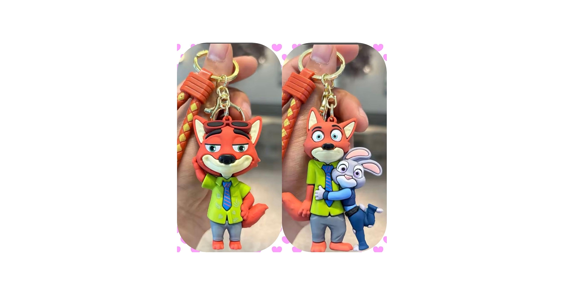 Amazon.co.jp: ズートピア ニック ジュディ キーホルダー ストラップ