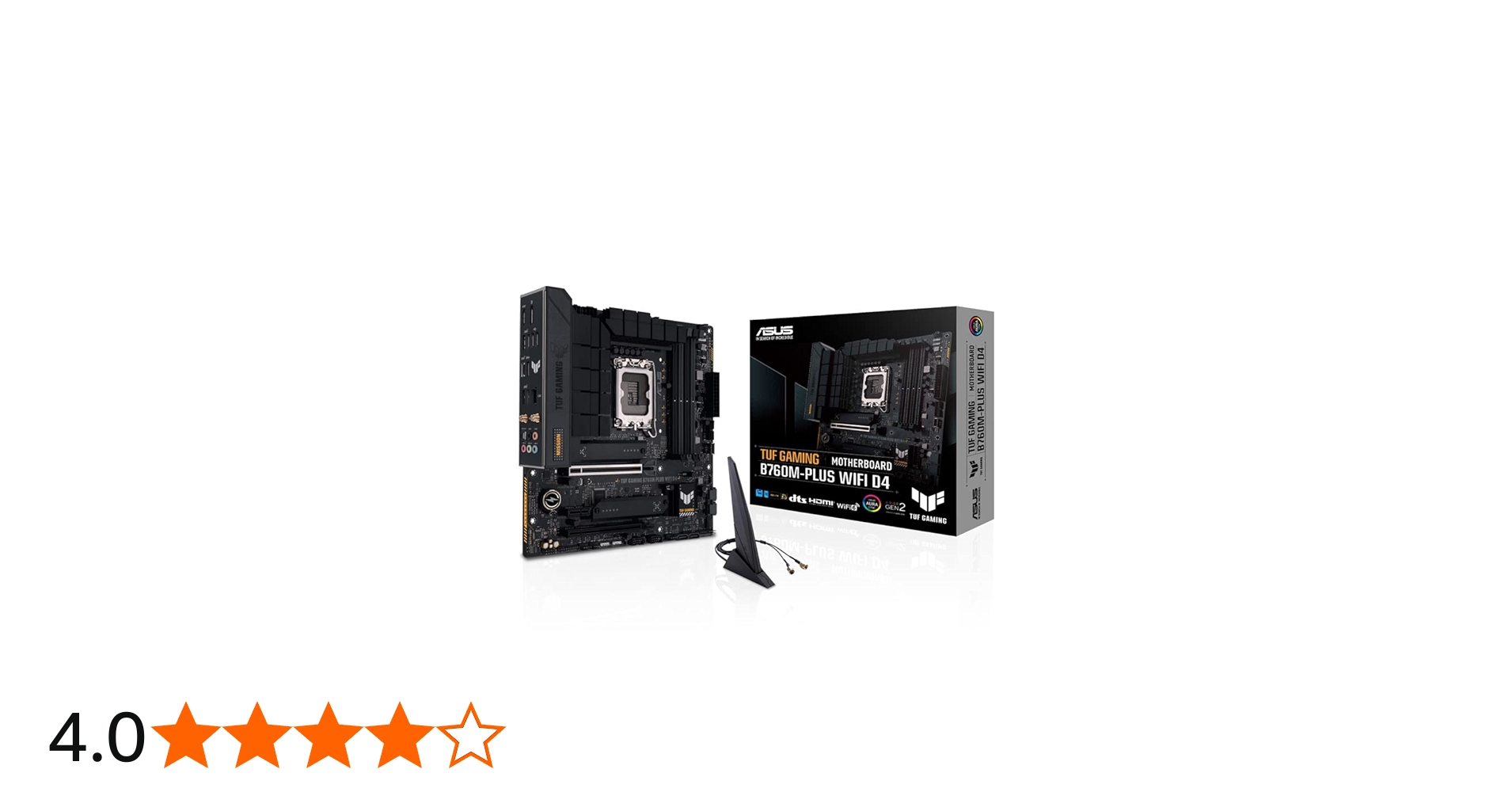 Amazon | ASUS TUF GAMING B760M-PLUS WIFI D4 intel 第14・13・12世代