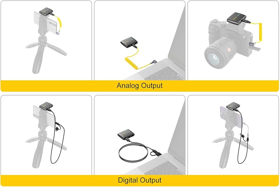 Amazon.co.jp: ALXFFBN iRay DW40 4チャンネル ミニマイク モノラル