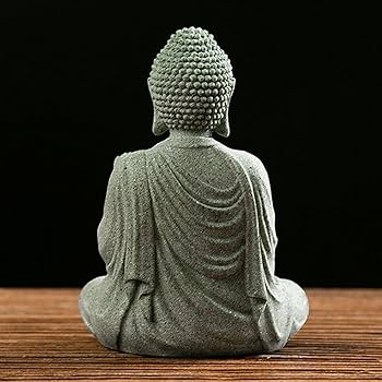 Amazon.co.jp: [Queen-b] 大仏 仏像 置物 縁起物 インテリア オブジェ