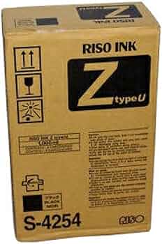 Amazon.com: RISO Risograph S-4254 Black Ink (2 Ctgs/Ctn