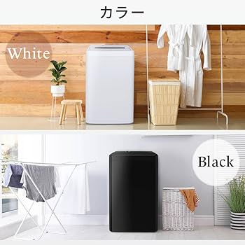 Amazon | MAXZEN 全自動洗濯機 5㎏ 一人暮らし 二人暮らし 予約機能 風