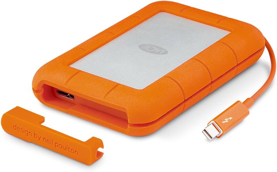 Amazon.com: LaCie Rugged 1TB Thunderbolt and USB 3.0 Portable Hard