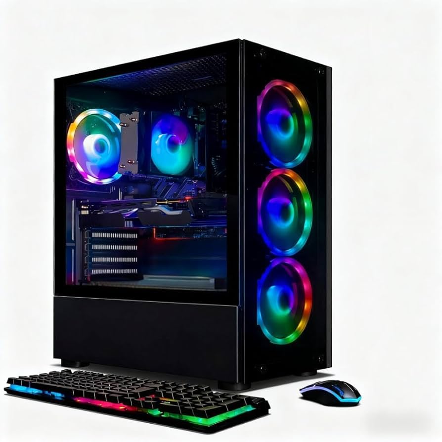 Amazon.com: STGAubron Gaming PC Desktop Computer, AMD Ryzen 5 2600