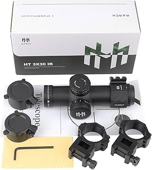 Amazon.co.jp: 3x30IRライフルスコープ ショートスコープ 3倍固定倍率