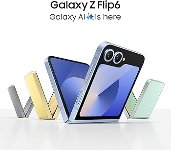 Amazon.co.jp: Galaxy Z Flip6 ｜256GB｜イエロー｜Galaxy AI対応｜SIM